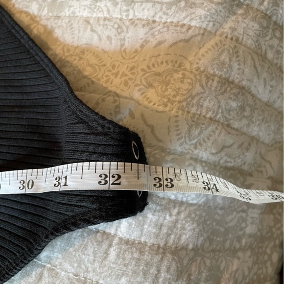 Good American Ribbed Scoop Back Sleeveless Thong Bodysuit in Black 4X NWT - Picture 11 of 11